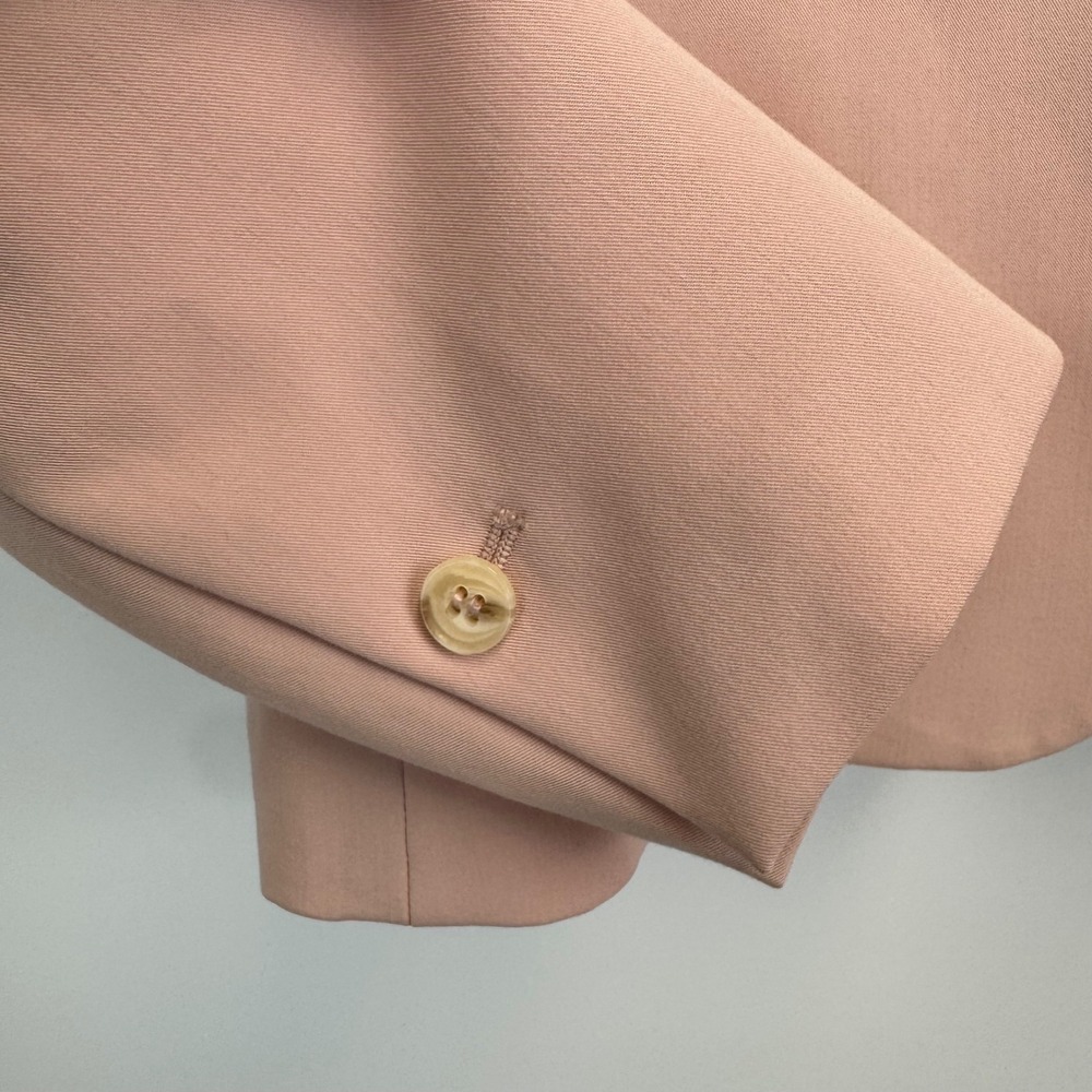 H&M Womens Dusty Pink Single Button Tailored Blazer Jacket Size M 09882429‎ - Picture 5 of 15